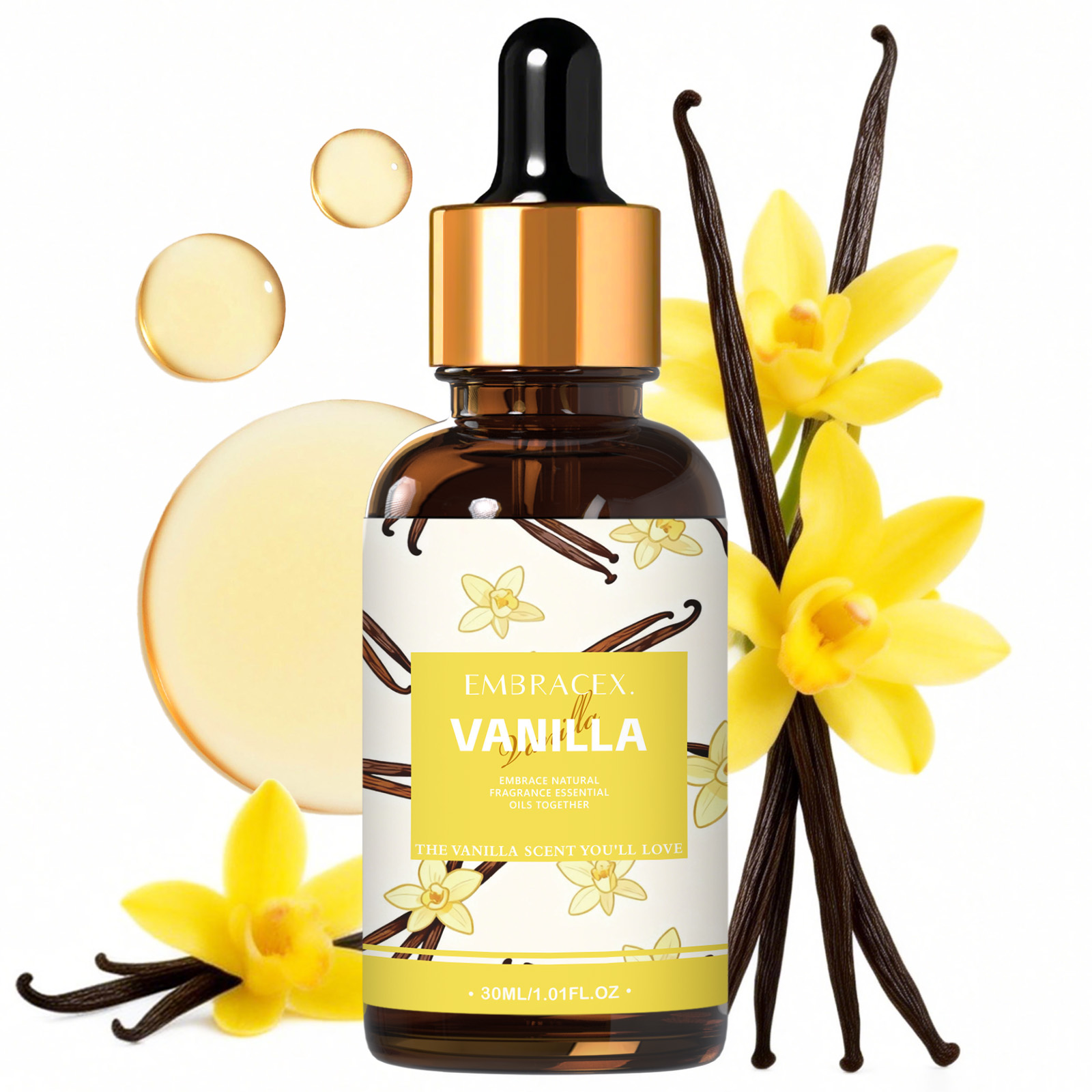 Candle Making Scents - Huile essentielle de vanille 30ml, pour