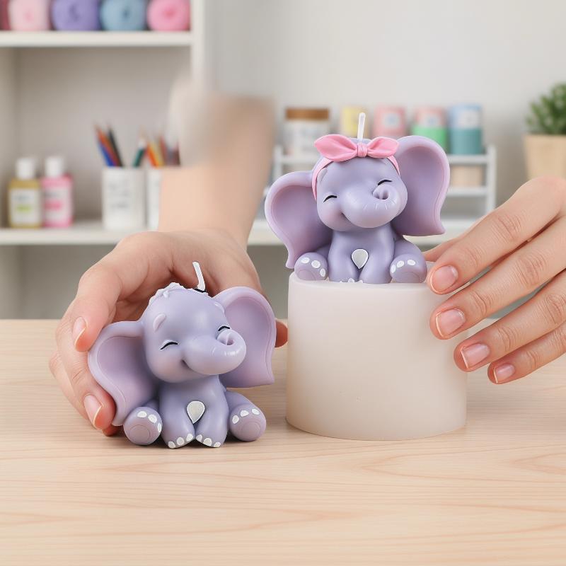 Candle Making Design - Moule à bougie en silicone 3D
