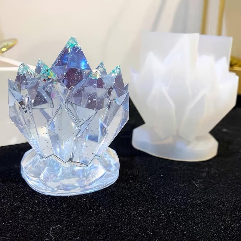 Candle Making Design - Moule décoratif en silicone en grappe