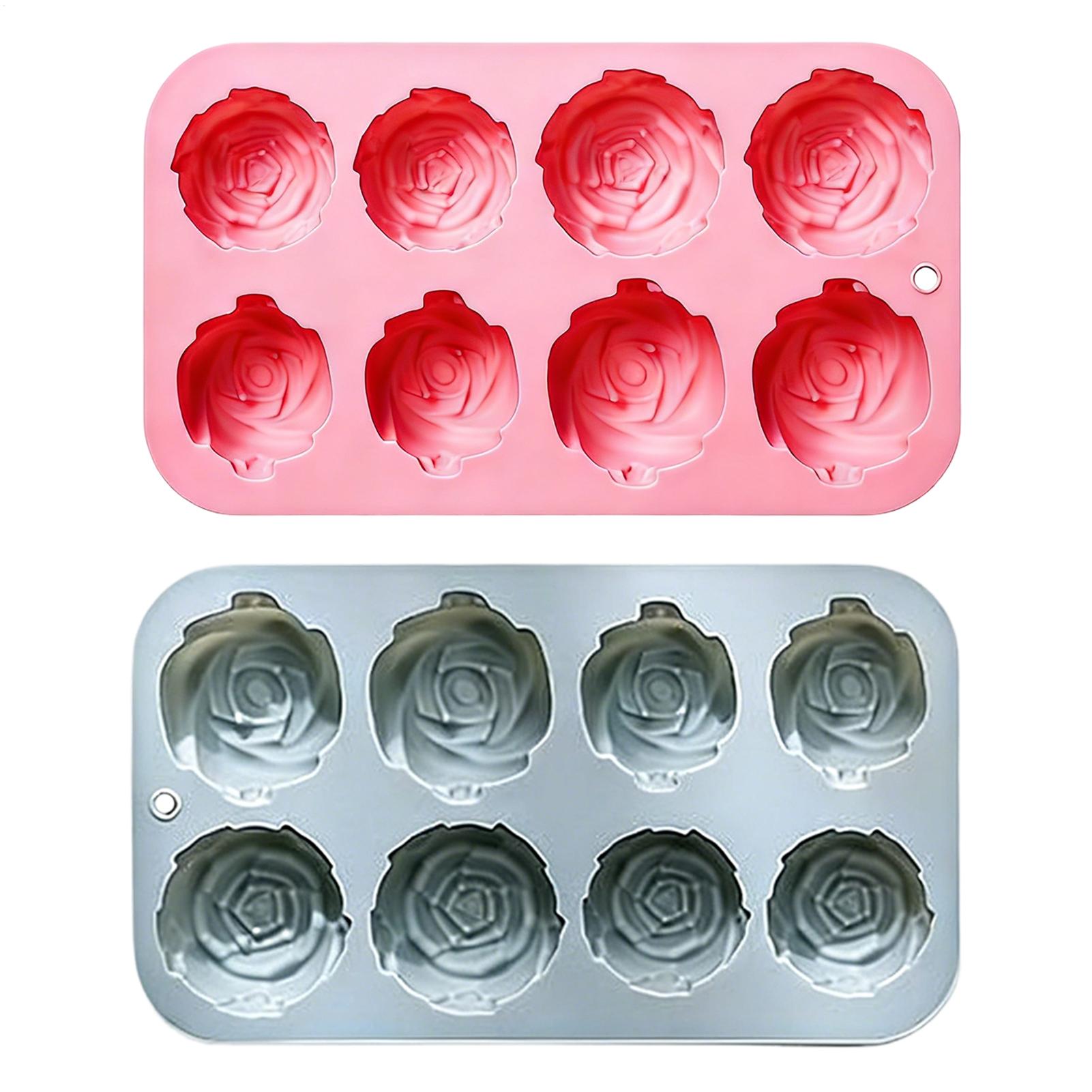 Candle Making Tools - Moule en silicone à 8 cavités