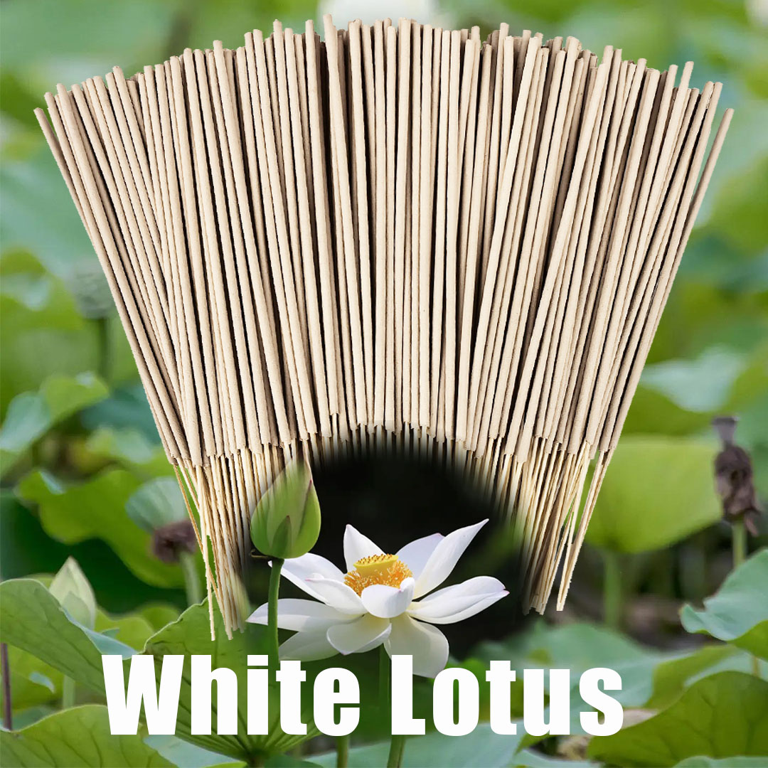 Candle Making Los Angeles - Bâtonnets d'encens Lotus blanc cassé de
