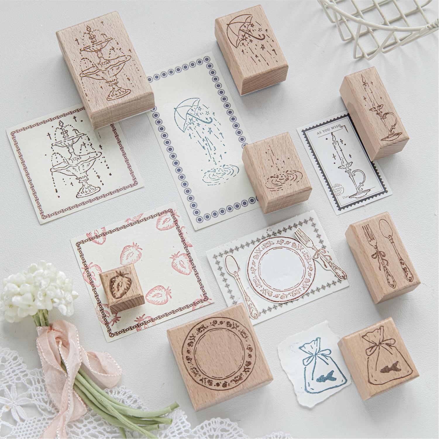 Candle Making Los Angeles - Tampon en bois pour bougies fontaines