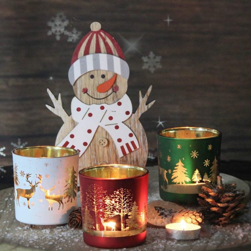 Candle Making Jars Wholesale - Bécipients en verre de noël pour