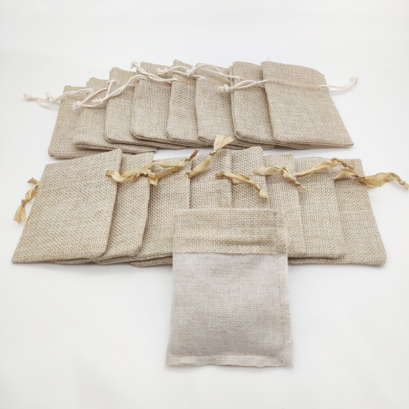 Jute Bag Packaging - Sacs Cadeaux en Toile de Jute,