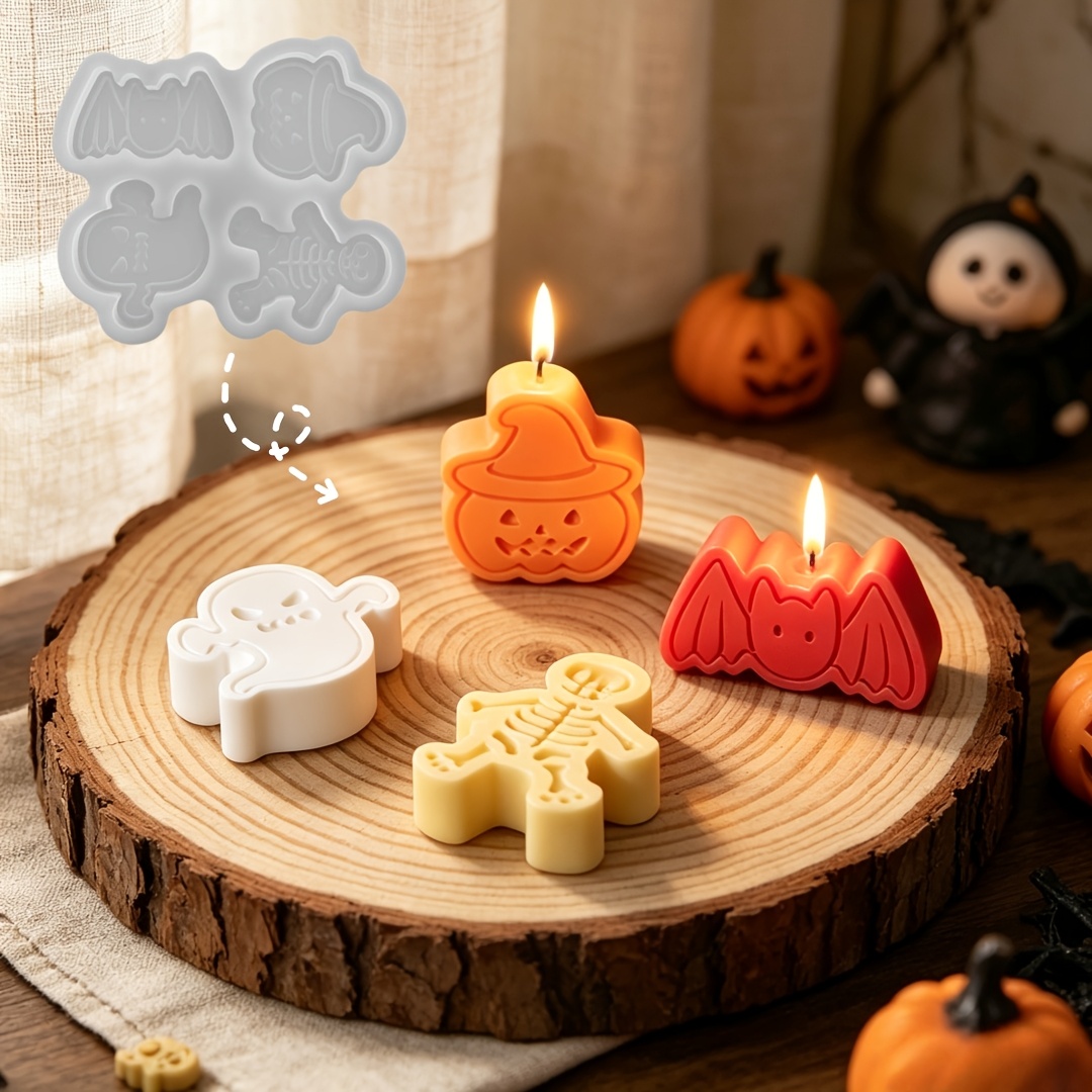 Candle Making Design - Ensemble de moules en résine de