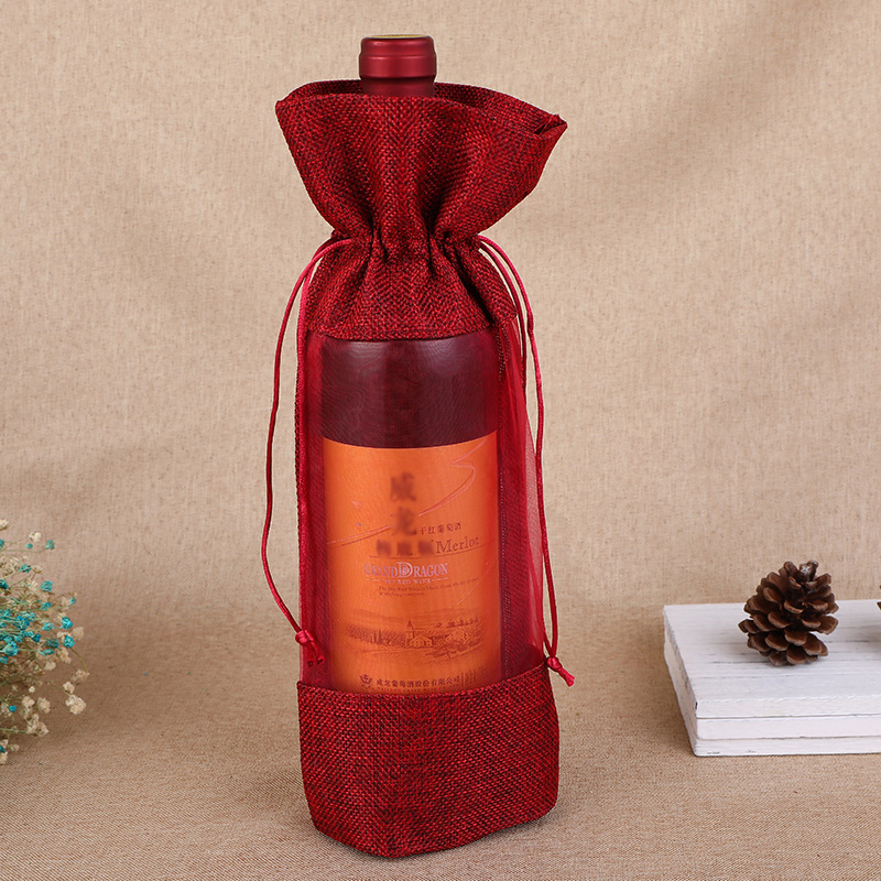 Couverture de sac de bouteille - Jute Bag Packaging avis et prix