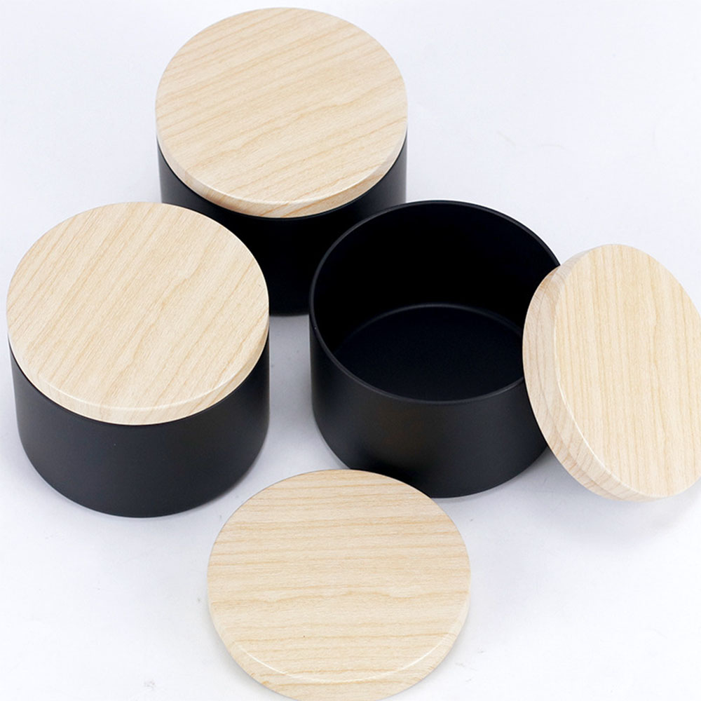 Pots de bougies noirs de 4oz,  - Candle Making Jars With Lids avis et prix