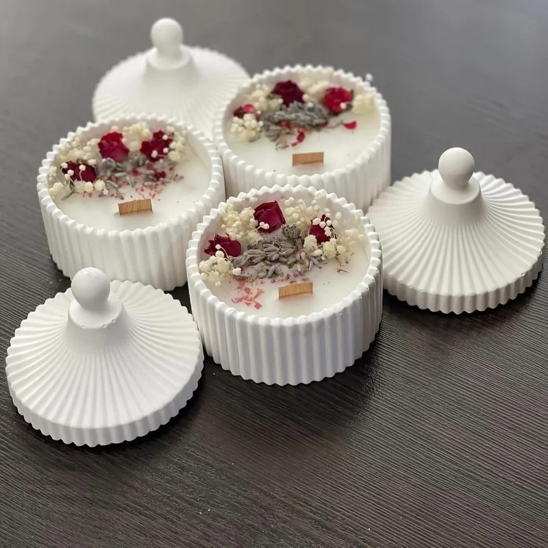 Nouveaux modèles 2026 : Lot de - Candle Making Jars With Lids avis et prix