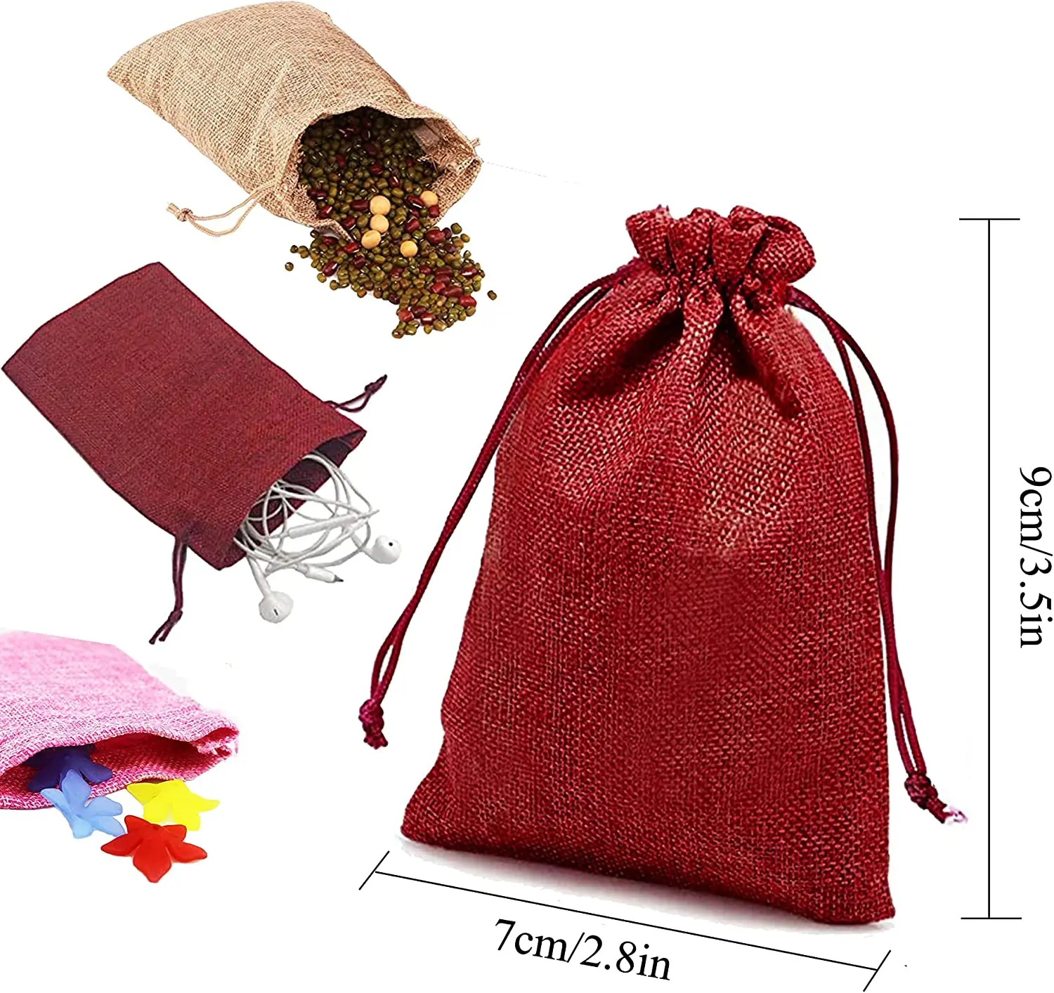 Sacs en Toile de Jute Naturell - Jute Bag Packaging avis et prix