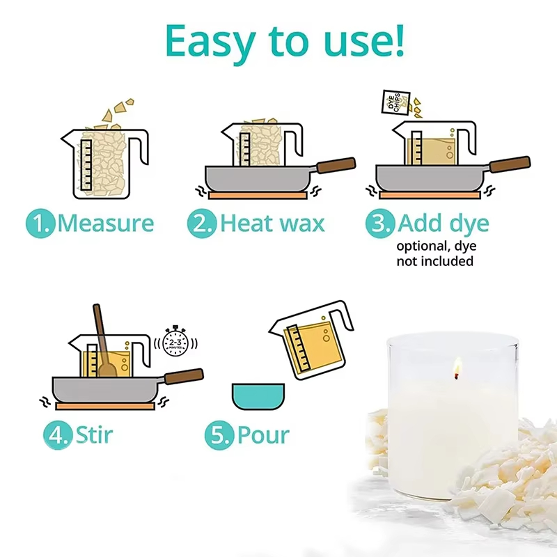 Cire de soja pure 1kg/500g/250 - Candle Making Los Angeles avis et prix