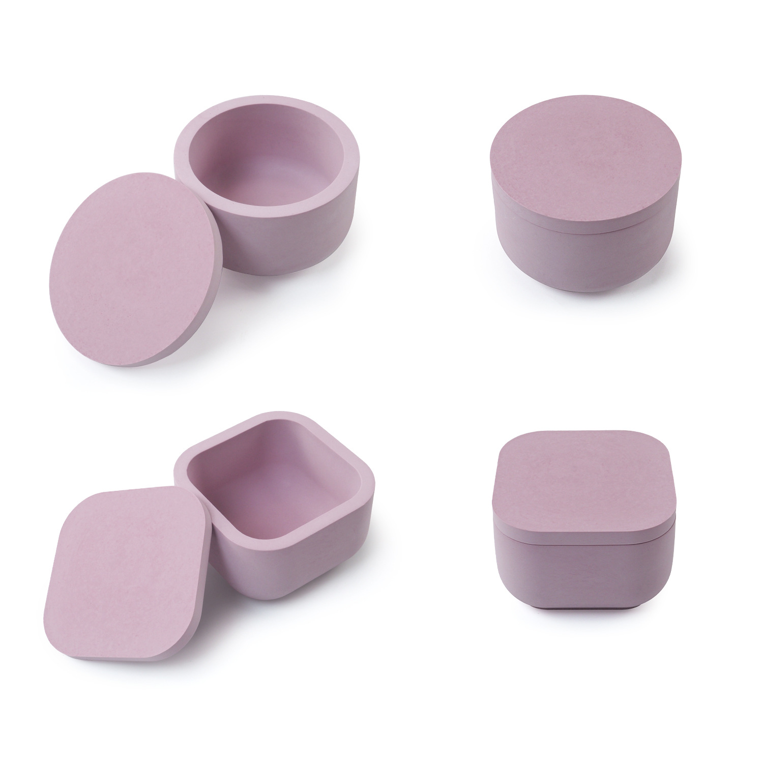 1 ensemble de moules en Silico - Candle Making Jars With Lids avis et prix