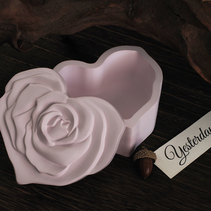 Moule en silicone en forme de  - Candle Making Jars With Lids avis et prix