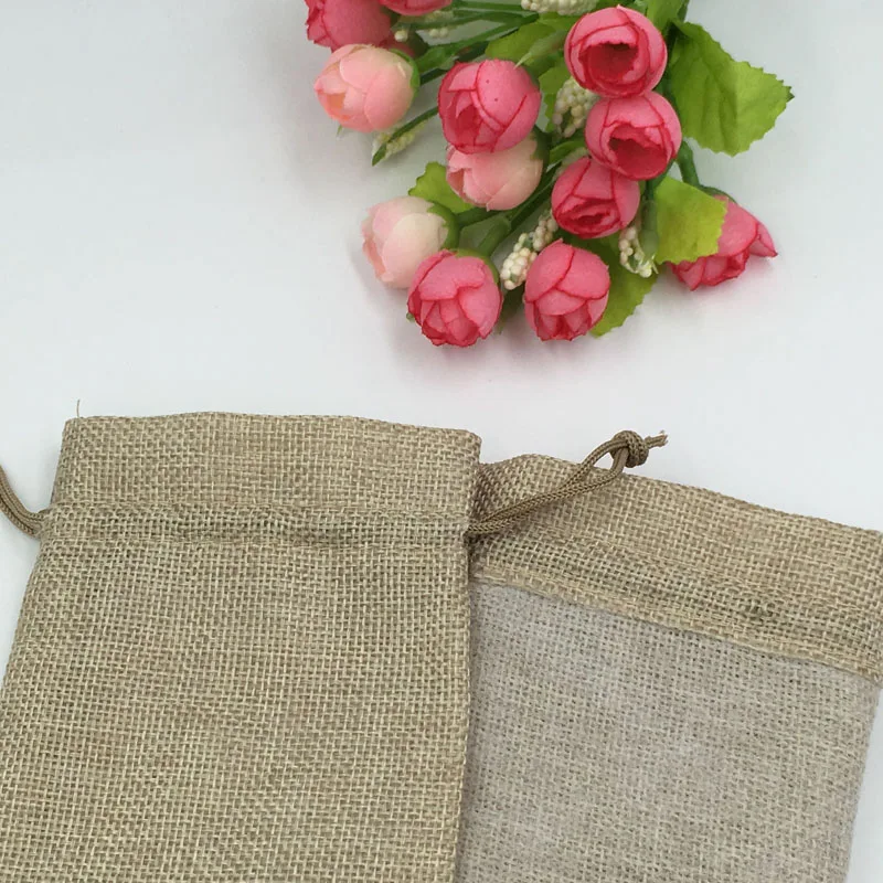 Sacs en Jute 10x14cm, 300 pièc - Jute Bag Packaging avis et prix
