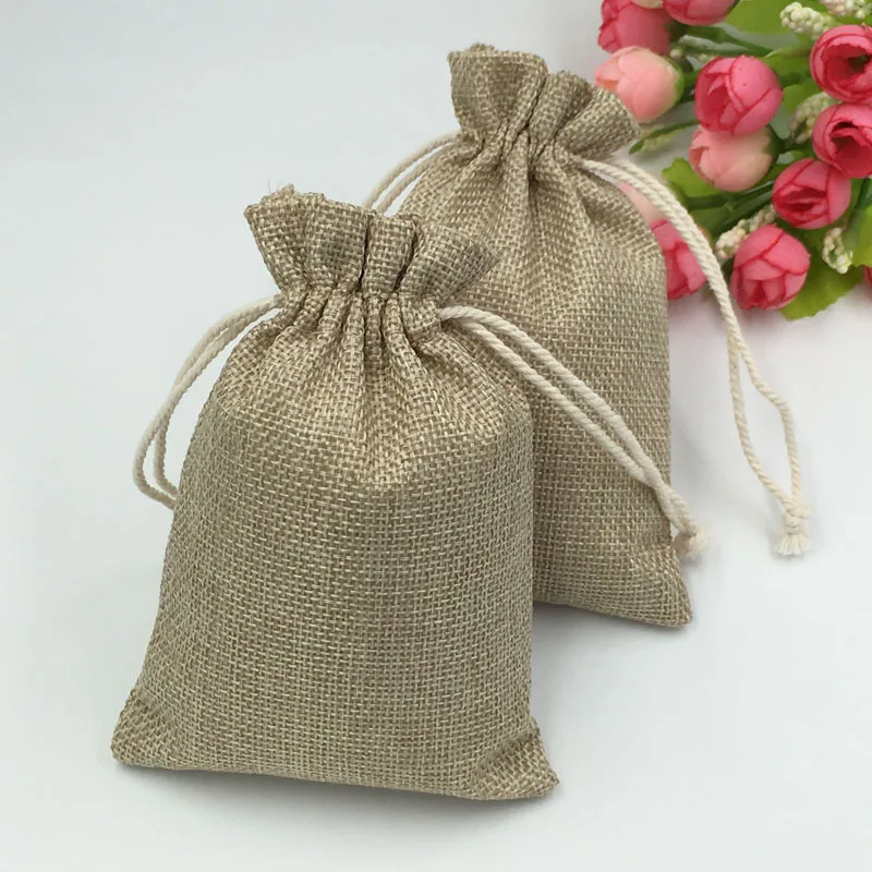 Sacs en Jute 10x14cm, 300 pièc - Jute Bag Packaging avis et prix