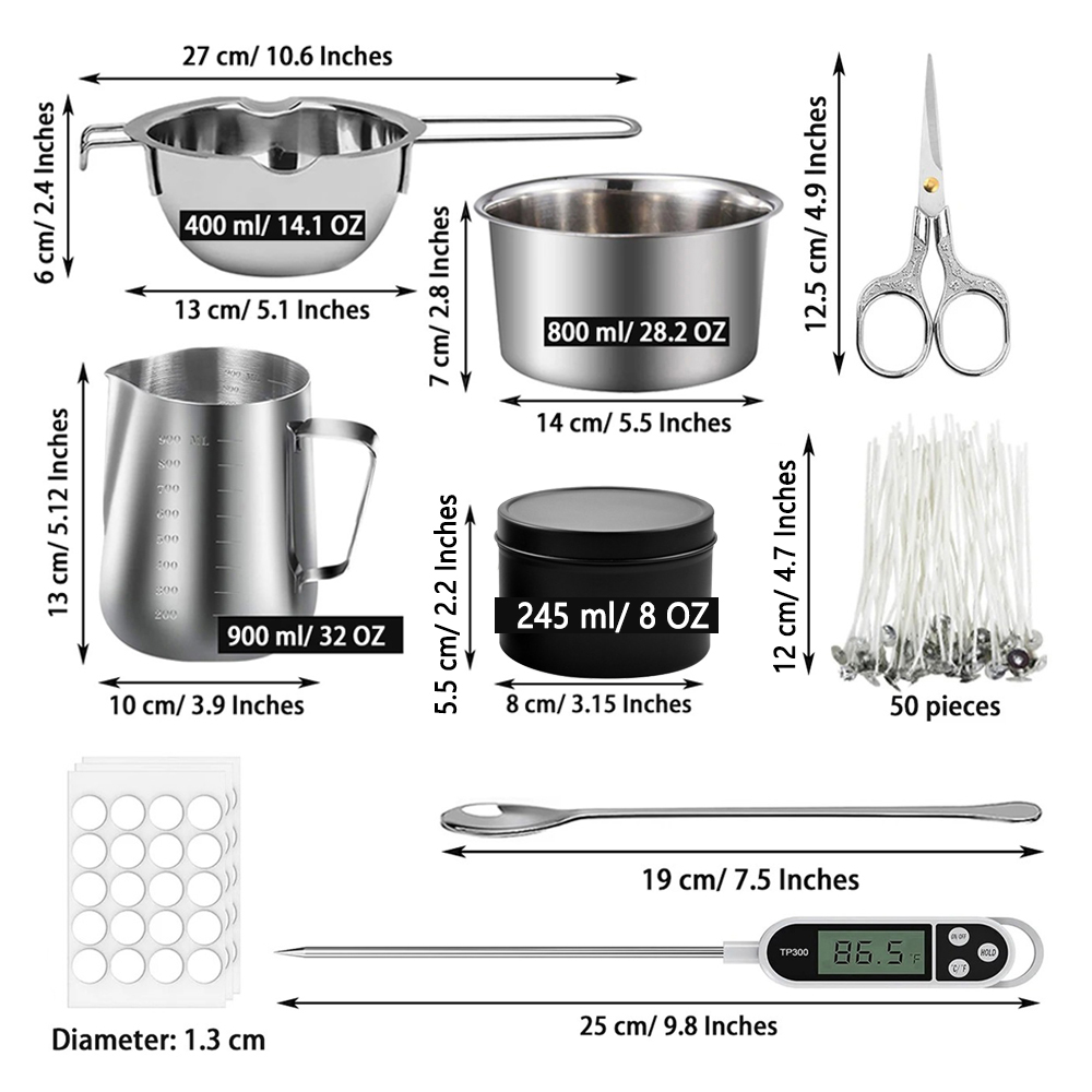 Glintmos Kit de fabrication de - Candle Making Tools avis et prix