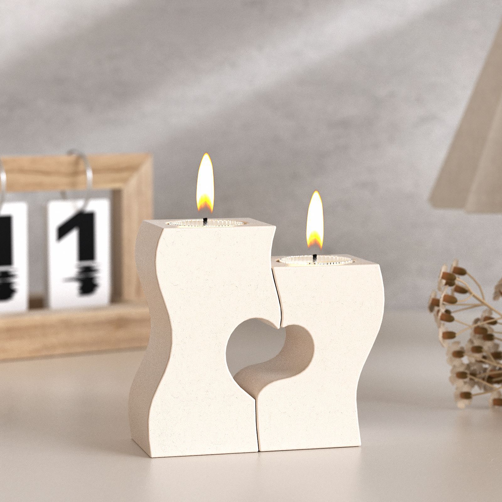 S coeur chandelier Silicone mo - Candle Making Tools avis et prix