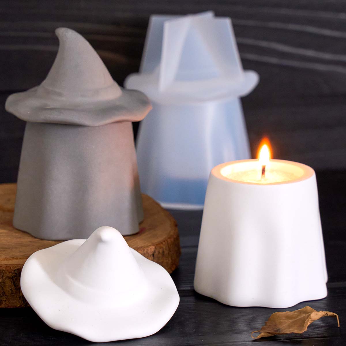 Pot de bougie fantôme assistan - Candle Making Jars With Lids avis et prix