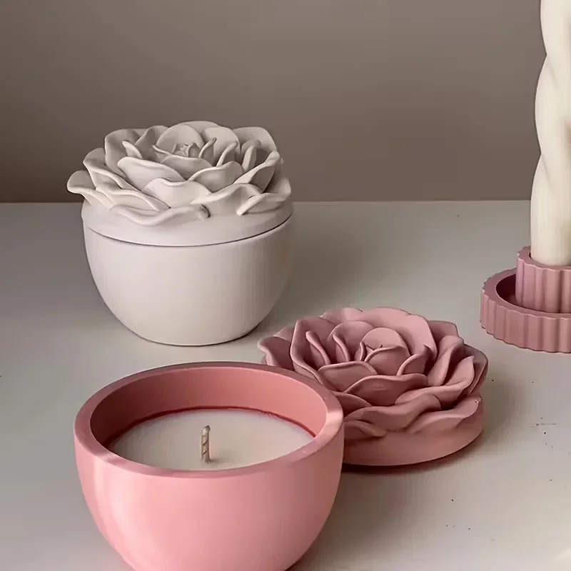 Moule en silicone de qualité s - Candle Making Jars With Lids avis et prix