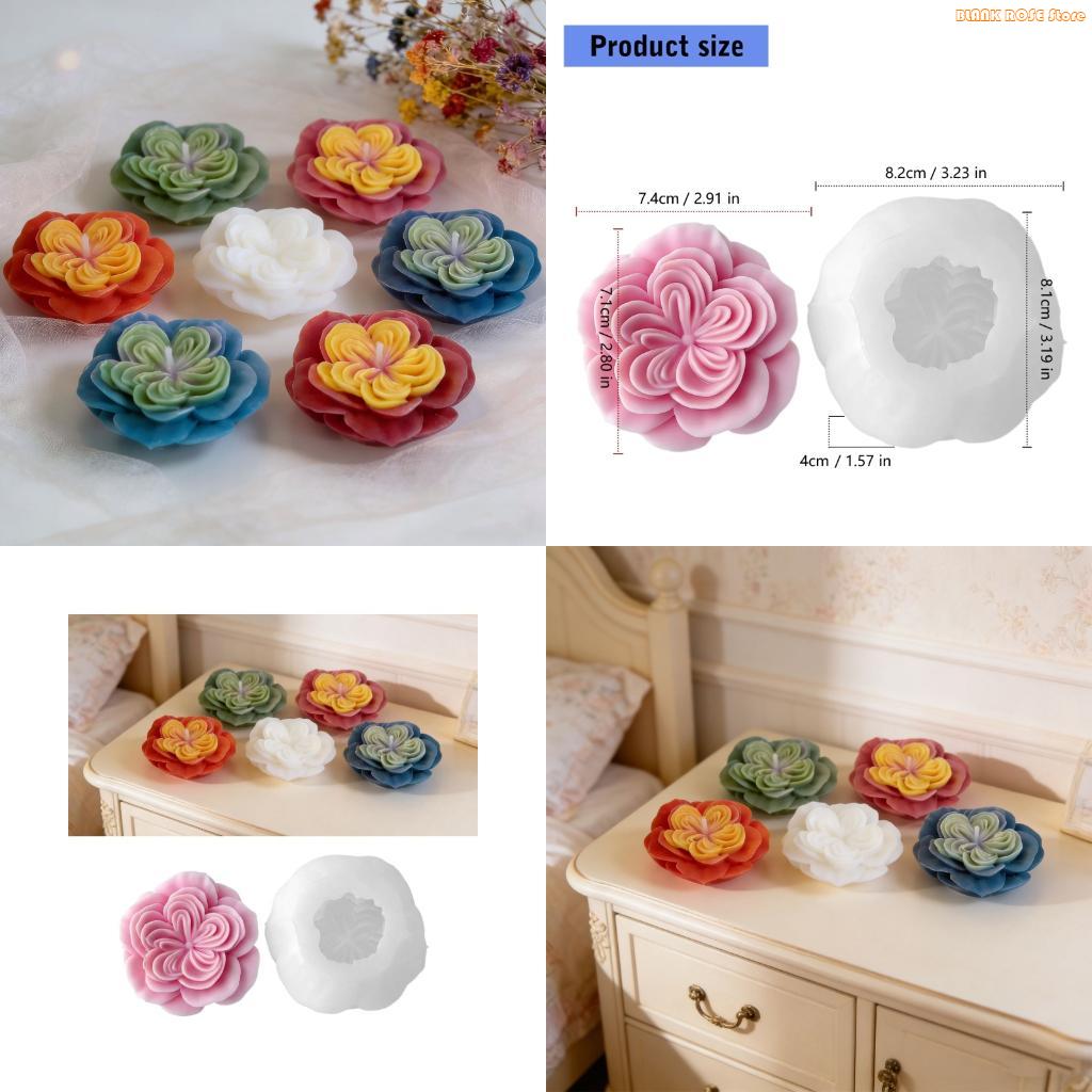 J1HA Austin Rose – moules en S - Candle Making Austin avis et prix