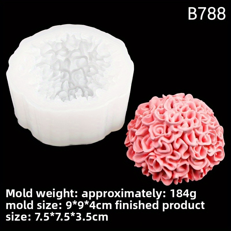 Un moule en silicone souci bri - Candle Making Design avis et prix
