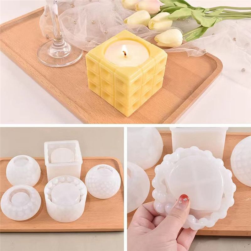 Lot de 5 moules à bougies en s - Candle Making Quantities avis et prix